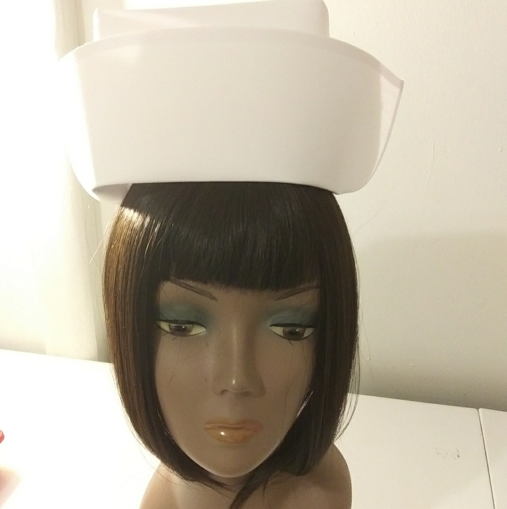 2 Button Vintage Nurses Cap